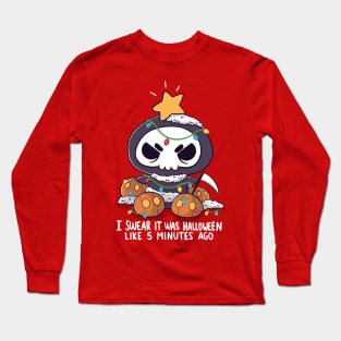 Christmas Reaper Long Sleeve T-Shirt